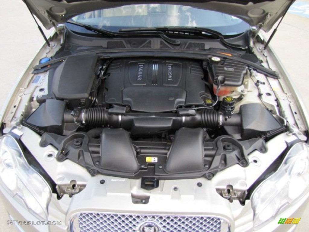 2010 Jaguar XF Premium Sport Sedan 5.0 Liter DOHC 32-Valve VVT V8 Engine Photo #76235908