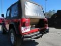 2002 Flame Red Jeep Wrangler X 4x4  photo #15