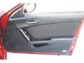 Black 2010 Mazda RX-8 Sport Door Panel