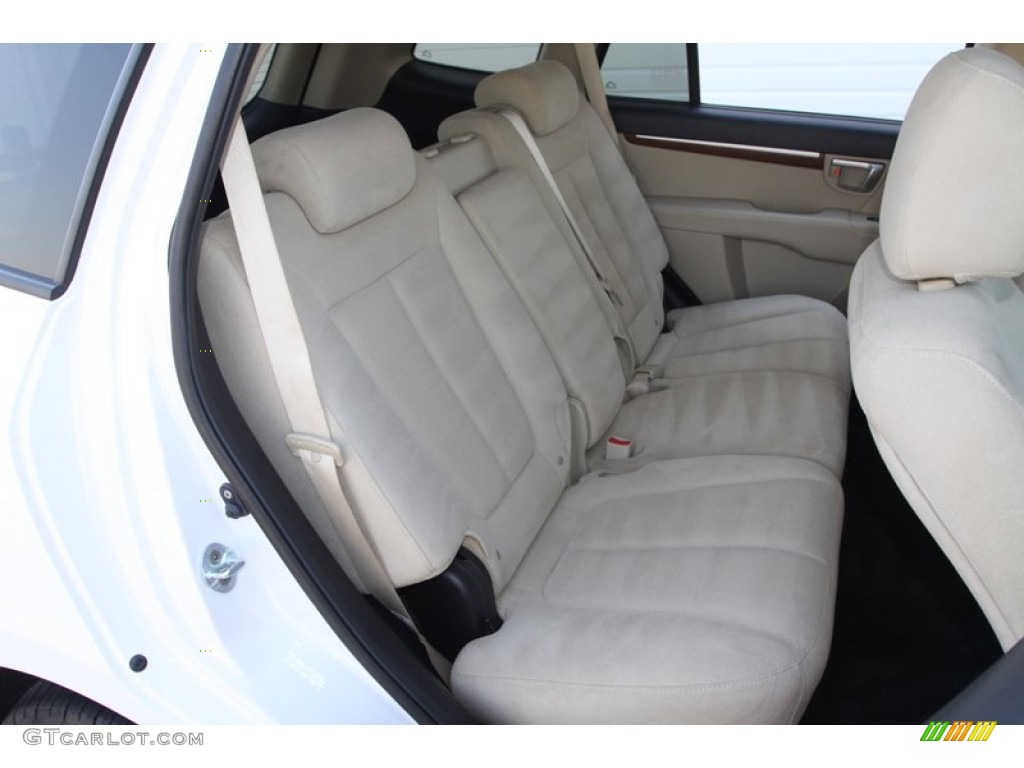 Beige Interior 2008 Hyundai Santa Fe GLS Photo #76236995
