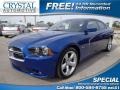 2012 Blue Streak Pearl Dodge Charger R/T Max #76224406