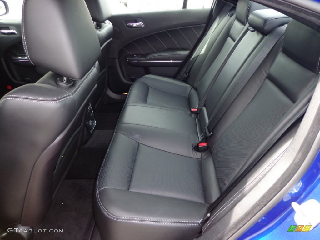 Black Interior 2012 Dodge Charger R/T Max Photo #76237644