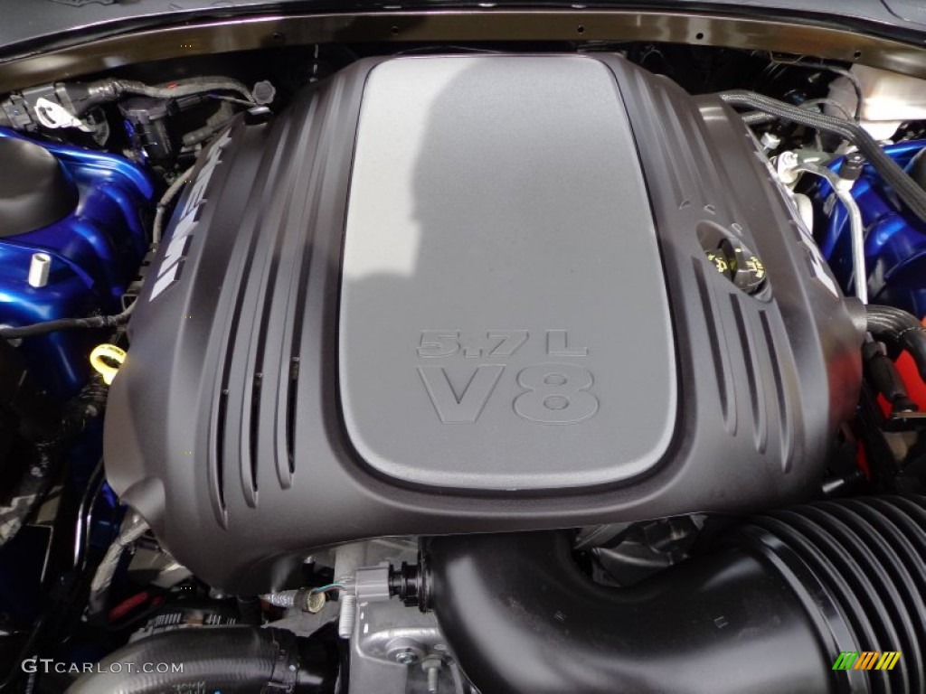 2012 Dodge Charger R/T Max 5.7 Liter HEMI OHV 16-Valve V8 Engine Photo #76237841