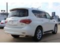 2013 Moonlight White Infiniti QX 56  photo #4