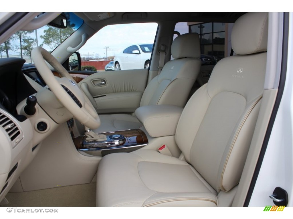 Wheat Interior 2013 Infiniti QX 56 Photo #76238429
