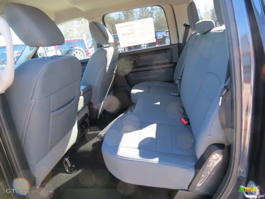 2013 1500 Tradesman Crew Cab - Maximum Steel Metallic / Black/Diesel Gray photo #12