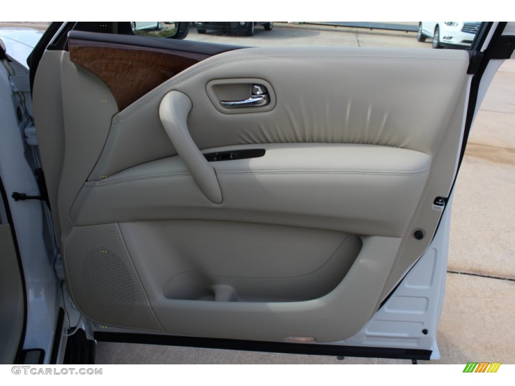 2013 Infiniti QX 56 Wheat Door Panel Photo #76238442