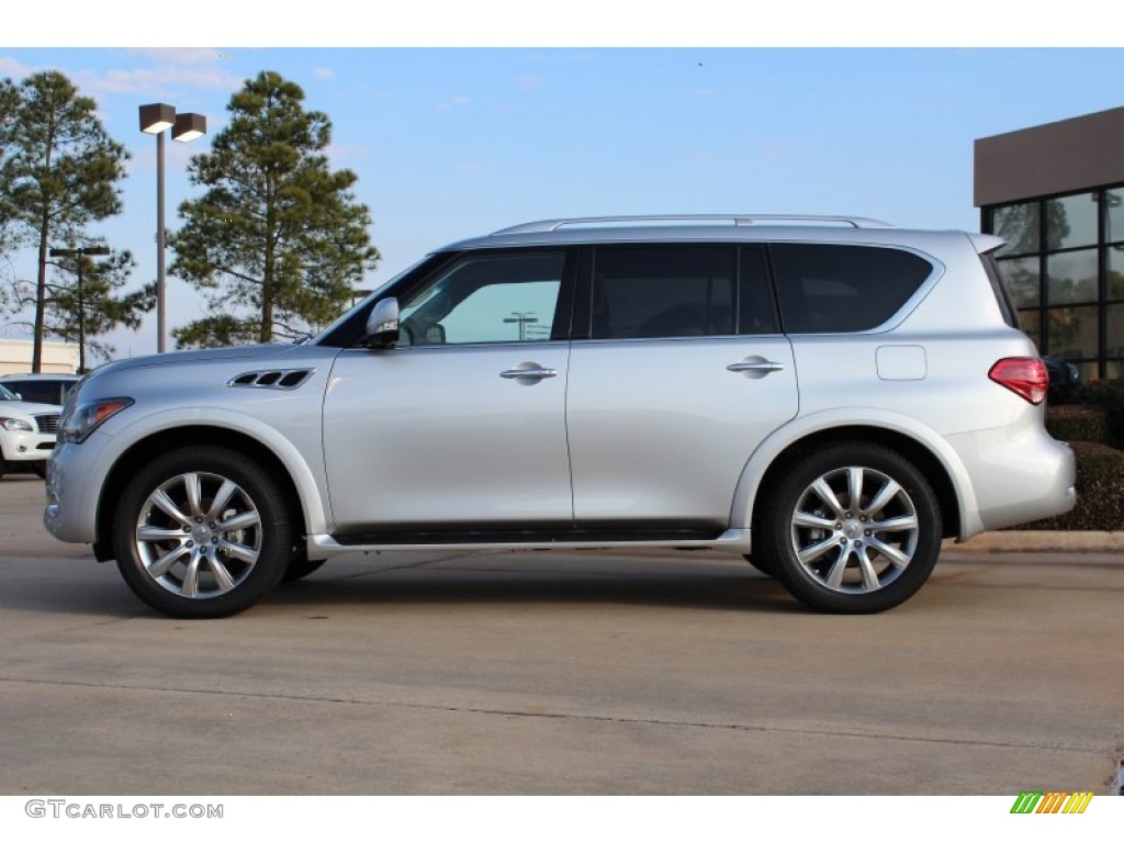 Liquid Platinum 2013 Infiniti QX 56 Exterior Photo #76238738