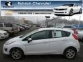 2011 Oxford White Ford Fiesta SES Hatchback  photo #1