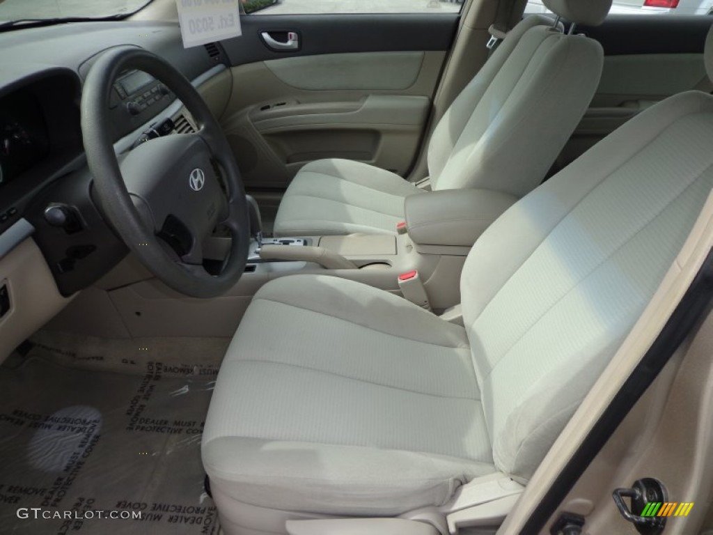 2008 Hyundai Sonata GLS Front Seat Photo #76238853