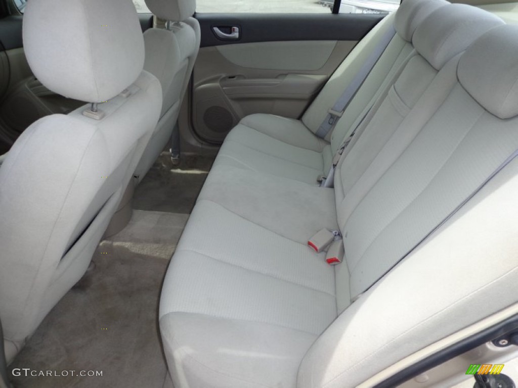 2008 Hyundai Sonata GLS Rear Seat Photo #76238869