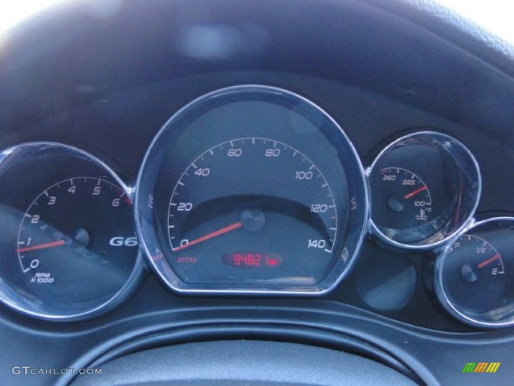 2006 Pontiac G6 GT Coupe Gauges Photo #76238909