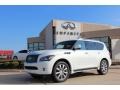 2013 Moonlight White Infiniti QX 56  photo #1