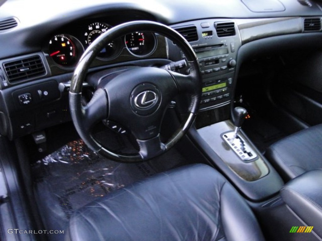 Black Interior 2004 Lexus ES 330 Photo #76239129