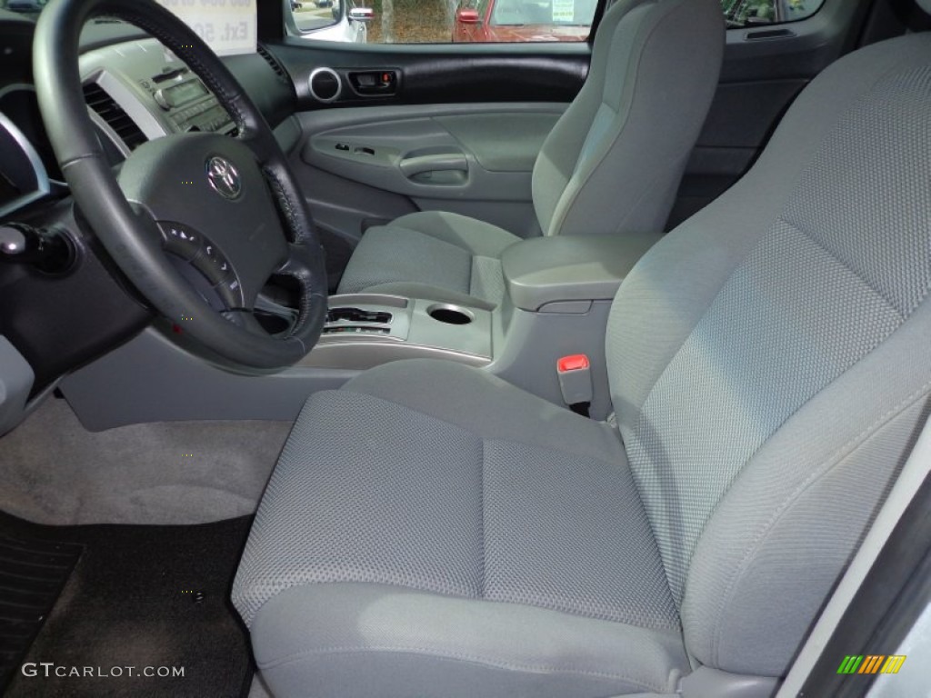 Graphite Interior 2010 Toyota Tacoma V6 PreRunner TRD Sport Access Cab Photo #76239239