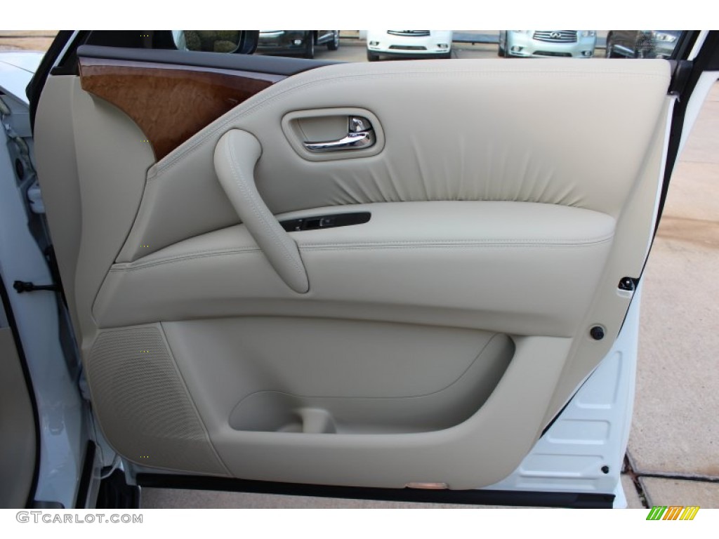 2013 Infiniti QX 56 Wheat Door Panel Photo #76239290