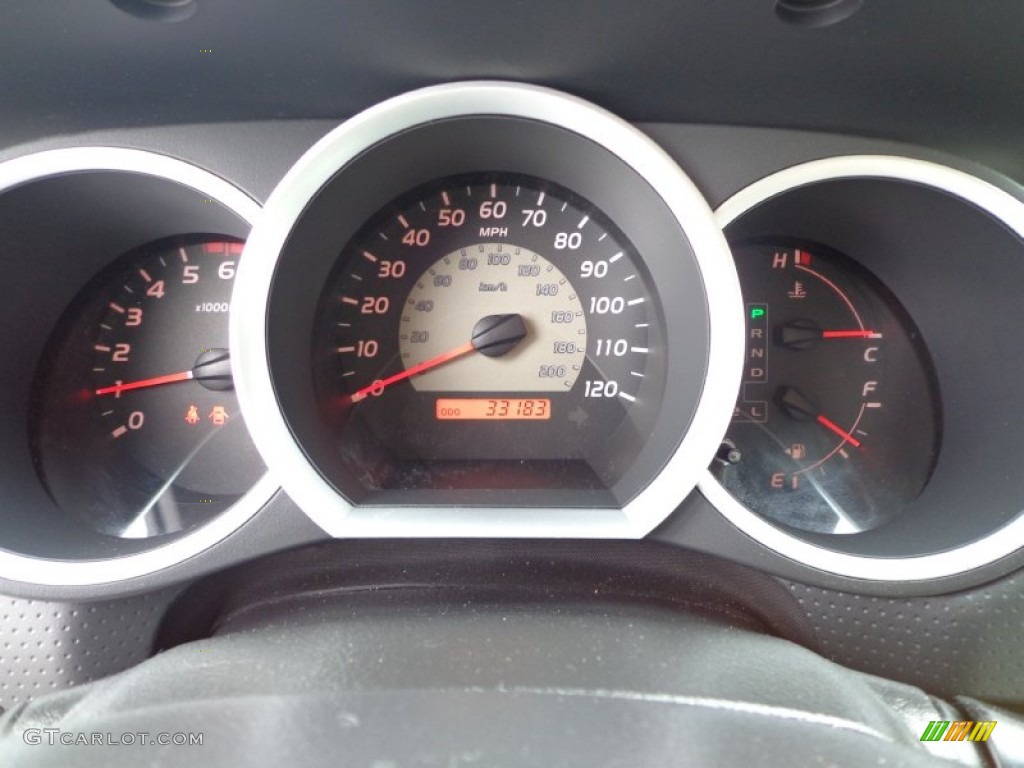 2010 Toyota Tacoma V6 PreRunner TRD Sport Access Cab Gauges Photos