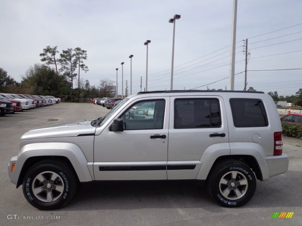 Bright Silver Metallic 2008 Jeep Liberty Sport Exterior Photo #76240059