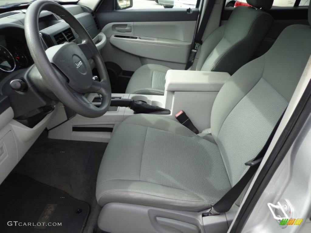 2008 Jeep Liberty Sport Front Seat Photo #76240094