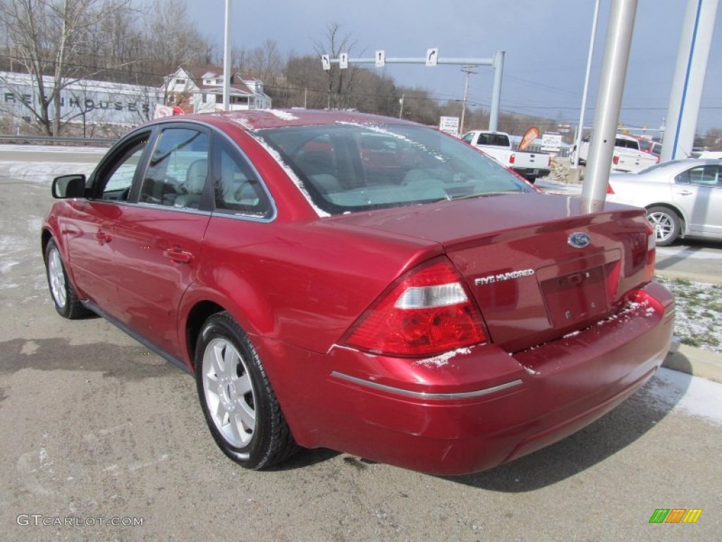 Redfire Metallic 2005 Ford Five Hundred SE Exterior Photo #76240184
