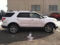 2011 White Platinum Tri-Coat Ford Explorer XLT 4WD  photo #4