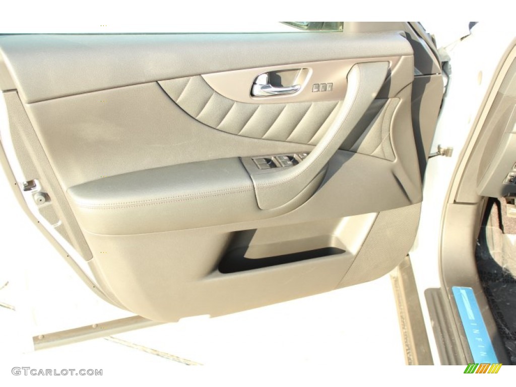 2013 Infiniti FX 37 Graphite Door Panel Photo #76240706