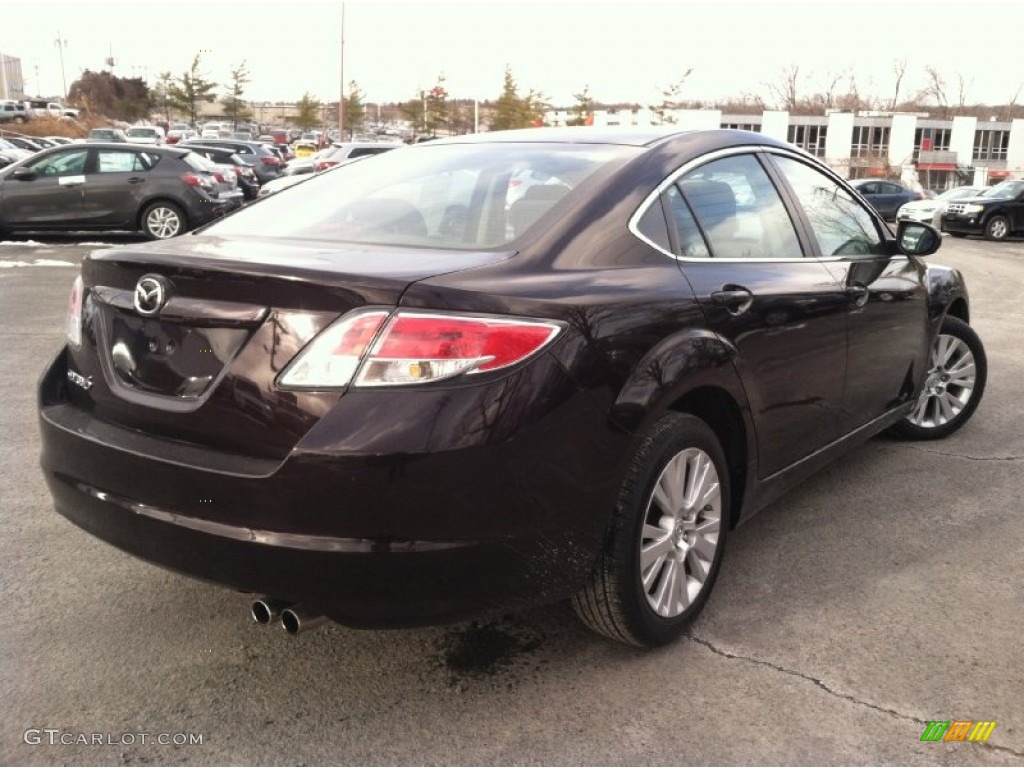 2010 MAZDA6 i Touring Sedan - Black Cherry Metallic / Black photo #5