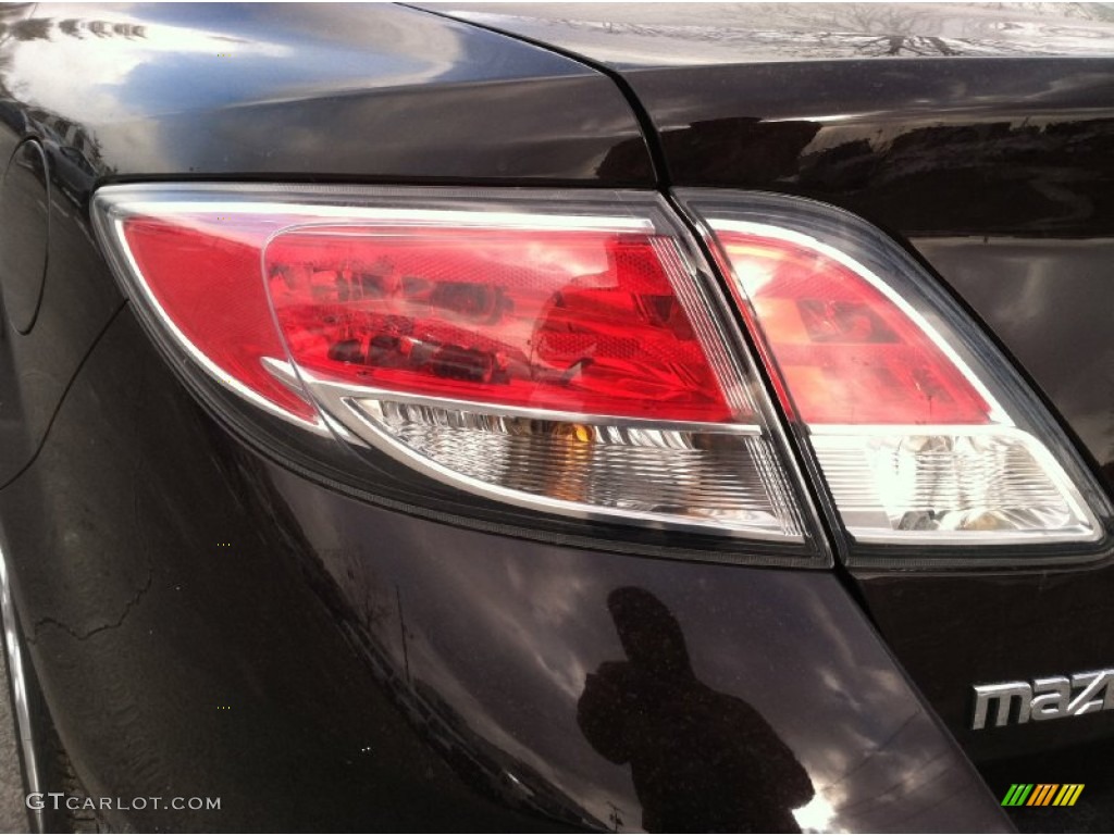 2010 MAZDA6 i Touring Sedan - Black Cherry Metallic / Black photo #8