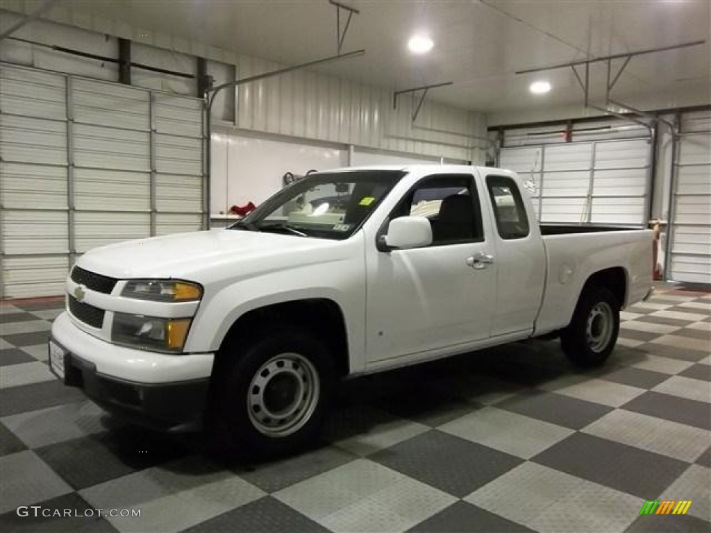 Summit White 2009 Chevrolet Colorado Extended Cab Exterior Photo #76241963