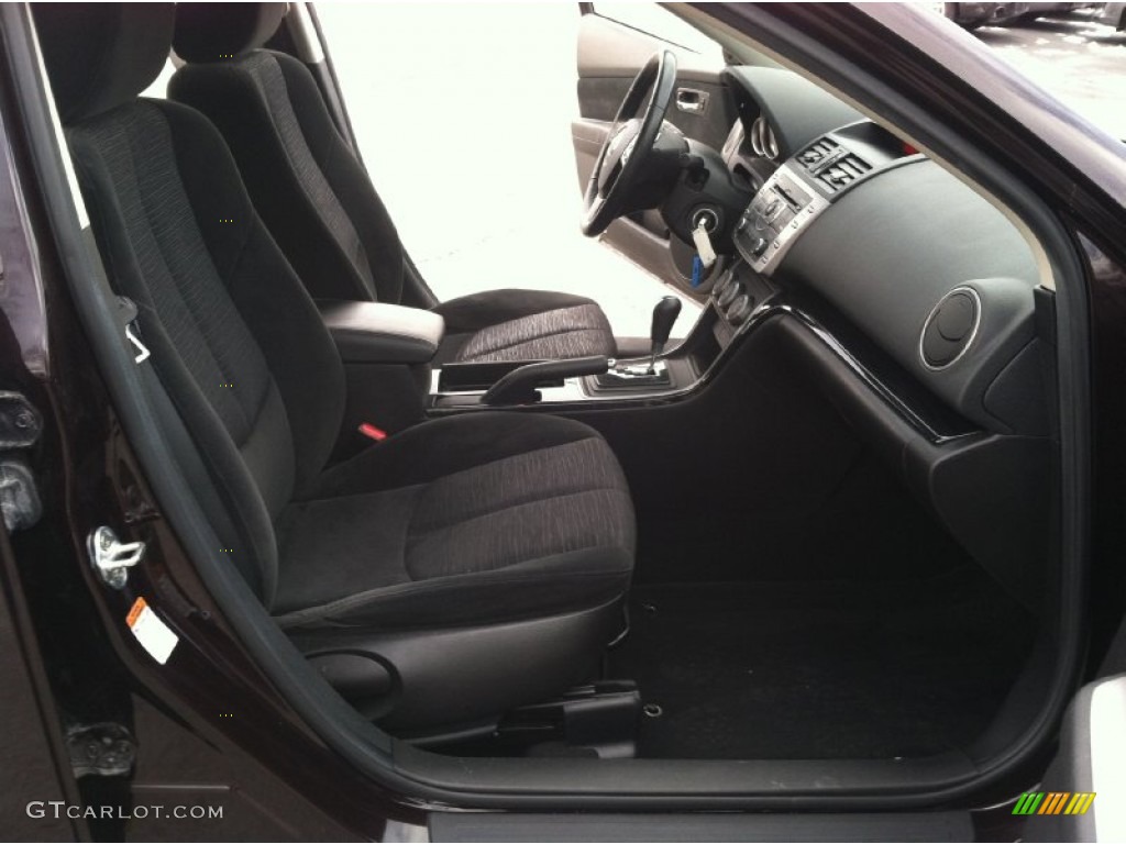 2010 MAZDA6 i Touring Sedan - Black Cherry Metallic / Black photo #17