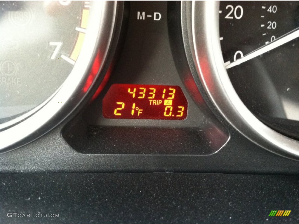 2010 MAZDA6 i Touring Sedan - Black Cherry Metallic / Black photo #22