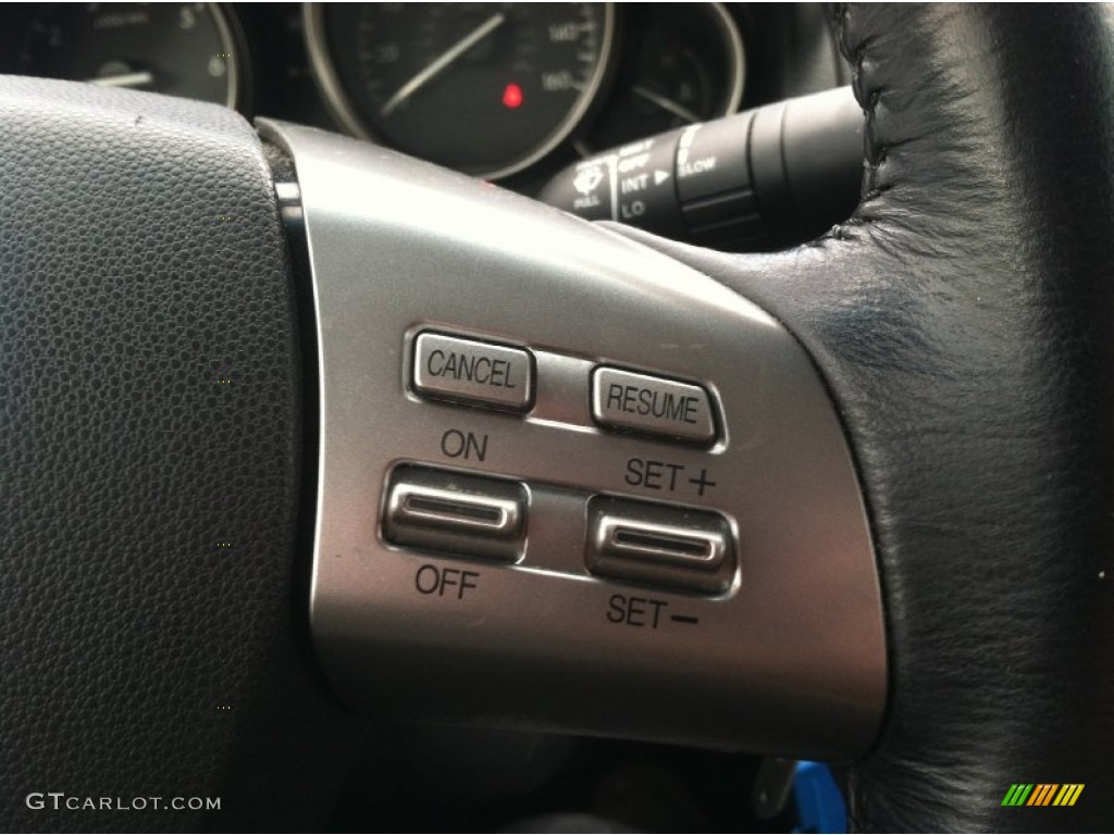 2010 MAZDA6 i Touring Sedan - Black Cherry Metallic / Black photo #23