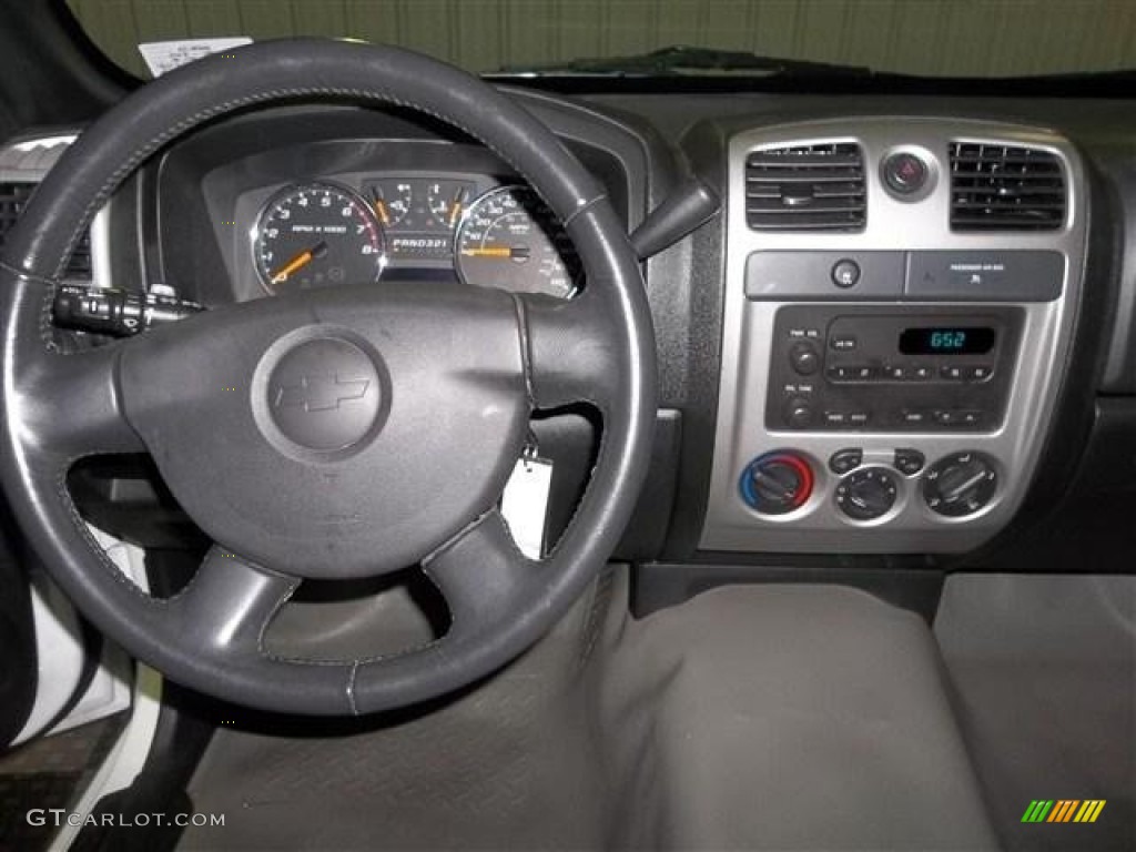2009 Chevrolet Colorado Extended Cab Medium Pewter Dashboard Photo #76242176
