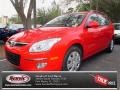 2010 Chilipepper Red Hyundai Elantra Touring GLS  photo #1