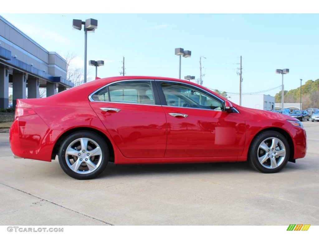 Milano Red 2013 Acura TSX Standard TSX Model Exterior Photo #76242246