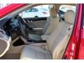 2013 Acura TSX Standard TSX Model Front Seat