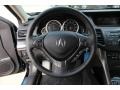 Ebony 2013 Acura TSX Standard TSX Model Steering Wheel