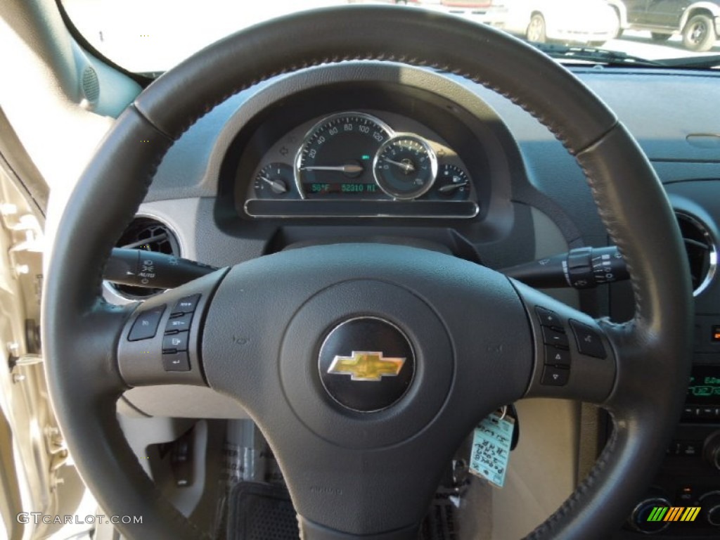 2007 Chevrolet HHR LT Gray Steering Wheel Photo #76243163