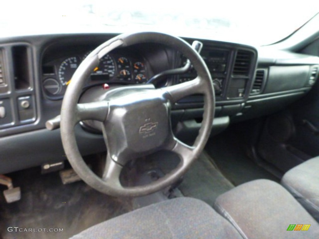1999 Chevrolet Silverado 1500 Extended Cab 4x4 Graphite Dashboard Photo #76243505