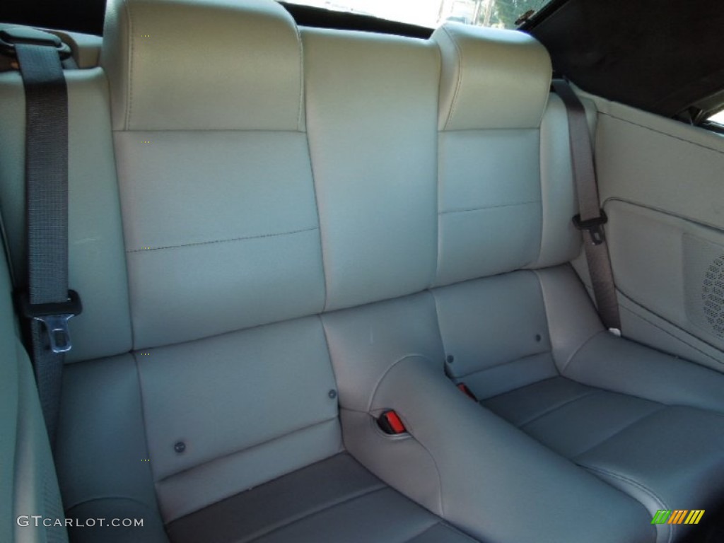 2008 Ford Mustang V6 Premium Convertible Rear Seat Photo #76243775