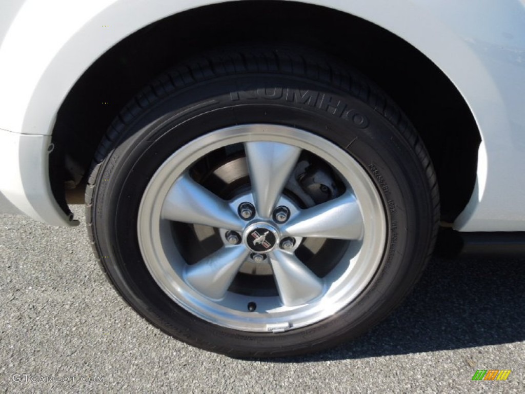 2008 Ford Mustang V6 Premium Convertible Wheel Photo #76243838