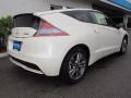 2013 Premium White Pearl Honda CR-Z EX Navigation Sport Hybrid  photo #3