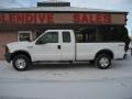 2007 Oxford White Clearcoat Ford F250 Super Duty XL SuperCab 4x4  photo #2