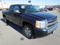 2008 Dark Blue Metallic Chevrolet Silverado 1500 LT Extended Cab 4x4  photo #1