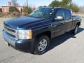 2008 Dark Blue Metallic Chevrolet Silverado 1500 LT Extended Cab 4x4  photo #2