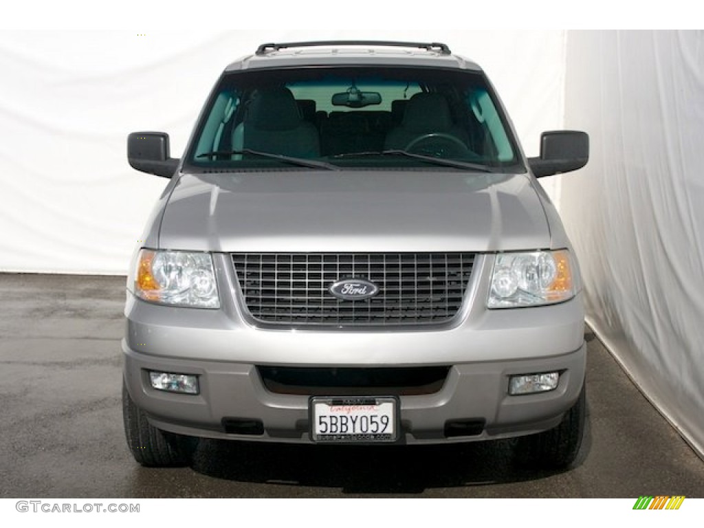 2003 Expedition XLT - Silver Birch Metallic / Flint Grey photo #7