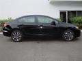 Crystal Black Pearl 2013 Honda Civic EX-L Sedan Exterior