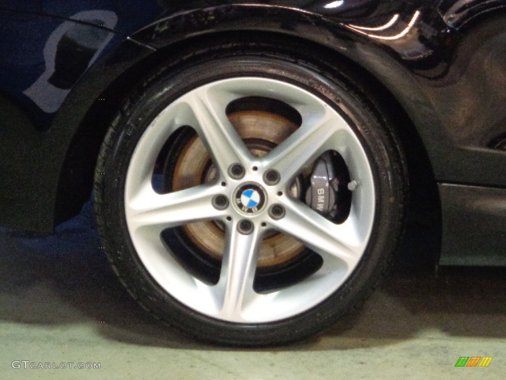 2008 1 Series 135i Coupe - Jet Black / Black photo #12
