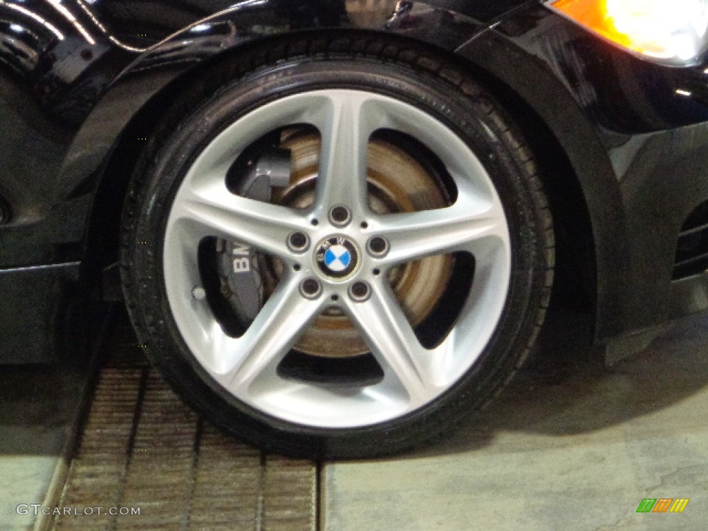 2008 1 Series 135i Coupe - Jet Black / Black photo #13