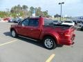 2007 Red Fire Ford Explorer Sport Trac Limited 4x4  photo #3